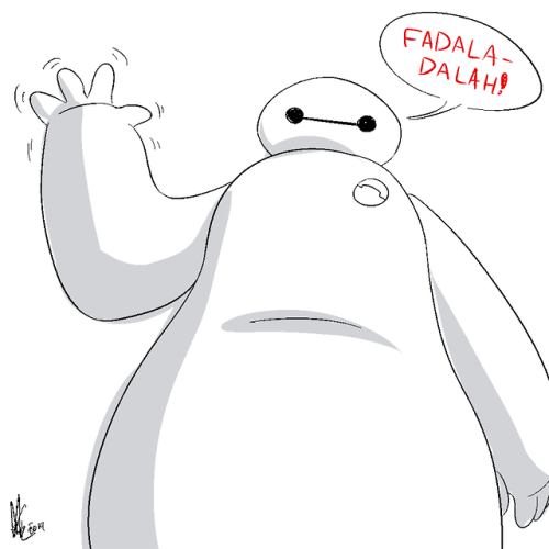 imaginashon:  Baymax giving you a fist bump. If you did not fall in love with him shame on you 