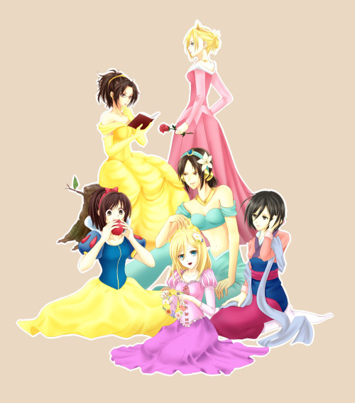 kristarenzs-blog:  kagahika:  Original by http://www.pixiv.net/member.php?id=3240921  I’m crying at how well these work out oh my gosh 