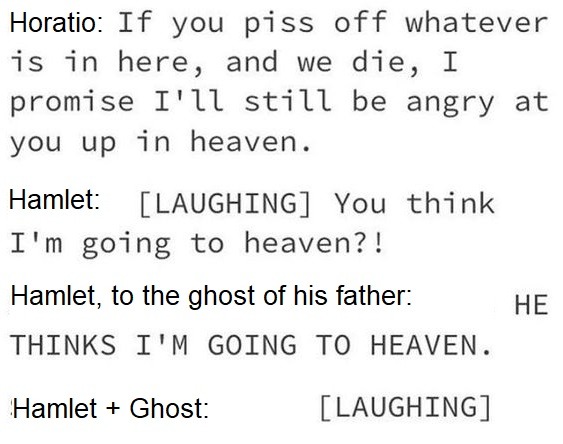 i am dead horatio i am dead horatio
