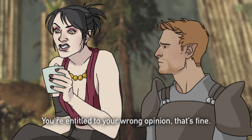 polycythemiav:DA:O characters but as gifs I have saved to my phone: MorriganZevran [1] [2] Alistair [x] Leliana [x] Wynne [x] Shale [1] [2] Oghren [x] Sten [x] Morrigan [2] 