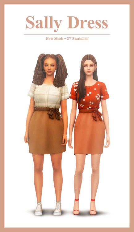 sims4nicolesstuff: Sally Dress I made another dress!!! I put a lot of time and effort into this dres