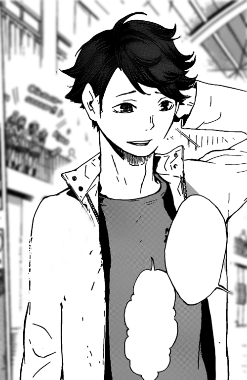 tooruo-deactivated20161102:  Oikawa Tooru first appearance | manga vs. anime 