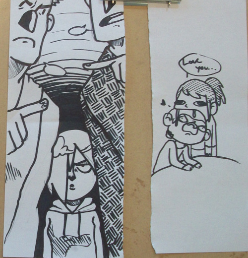 memosfromlevi:  lychgate:  and then the best for last    we had a very UNbusy day today at work so many doodles were had  I am legit crying right now.  