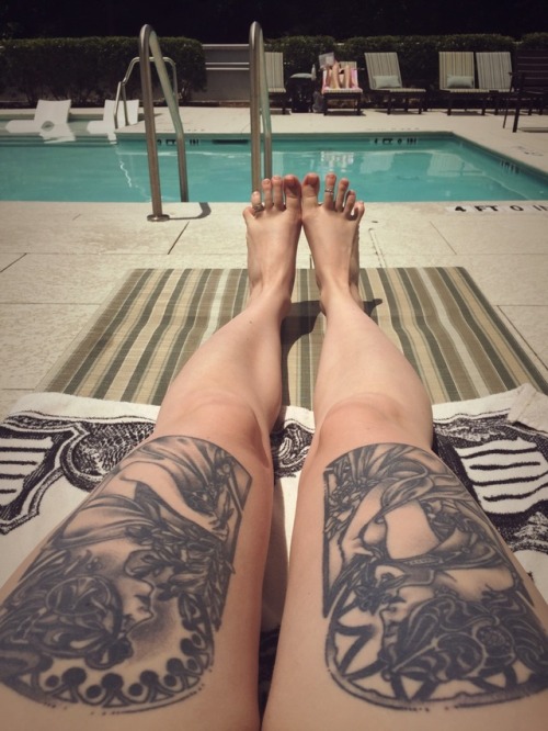 Lazy day off poolside!