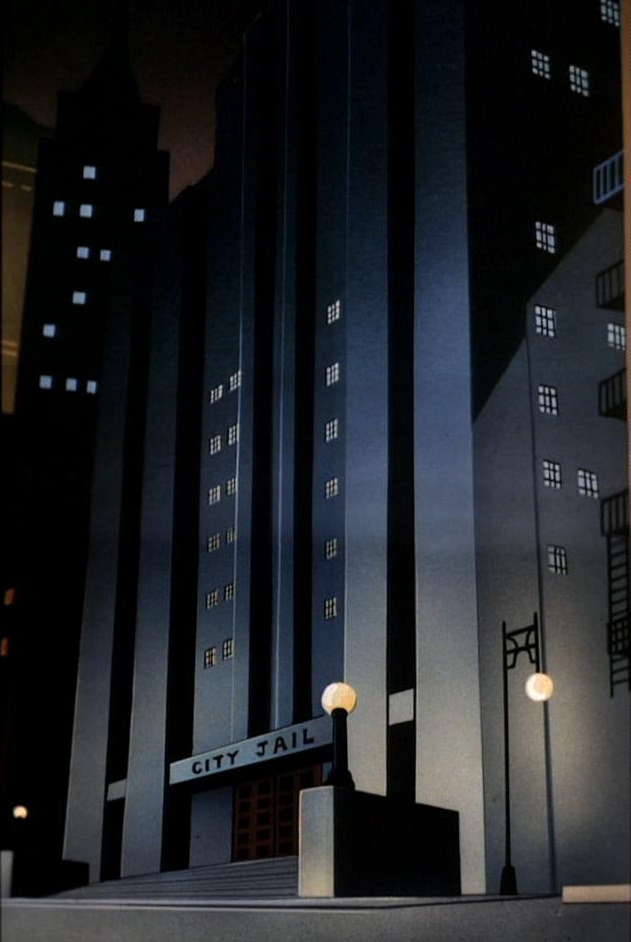 Some more backgrounds from BATMAN: THE ANIMATED...