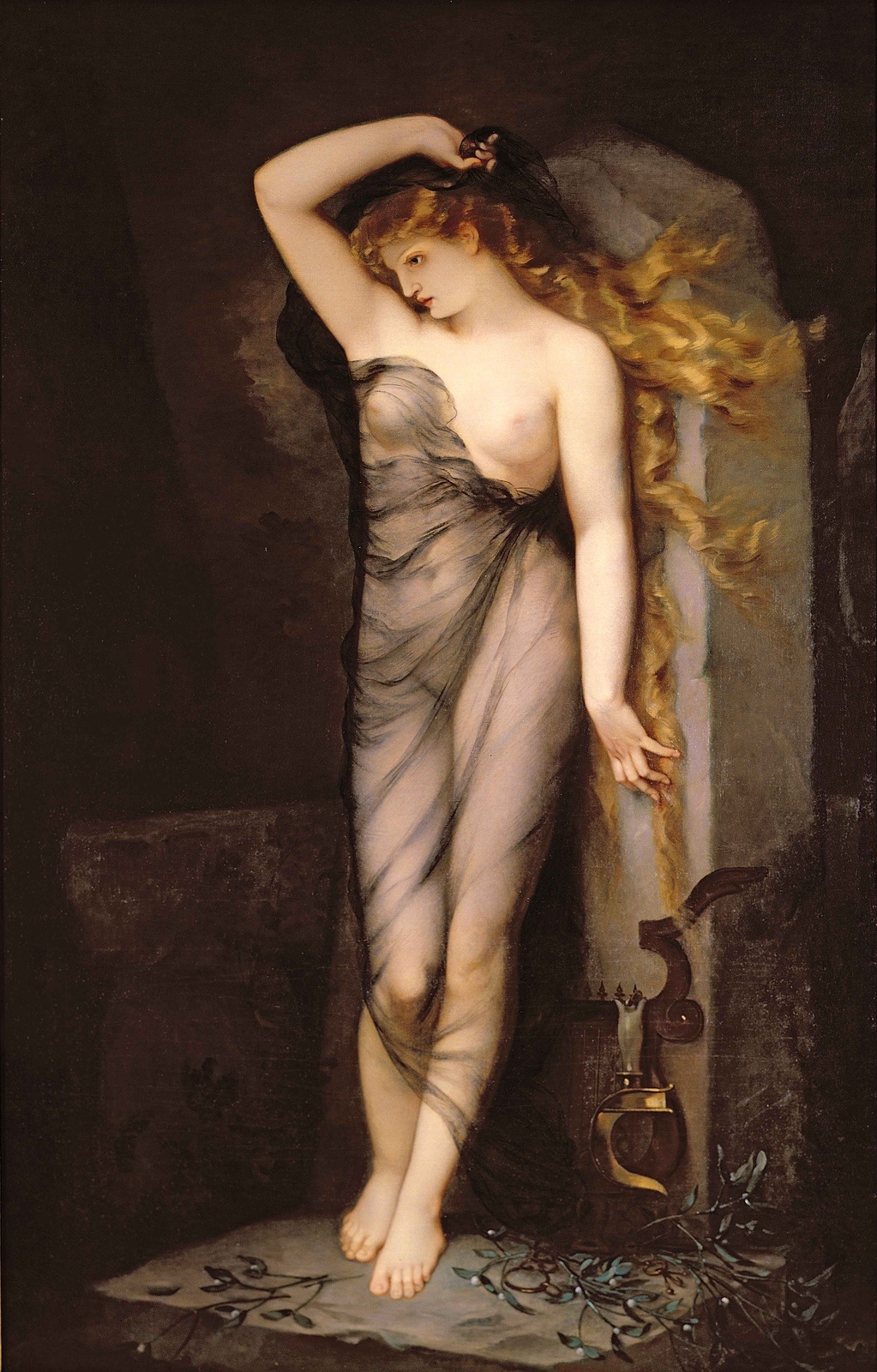loumargi: Charles Voillemot, 1823-1893 (Velleda)1869 musée des beaux-arts de Rennes