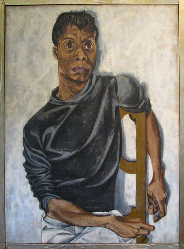 processedlives:Richard Olney, Portrait of James Baldwin, 1954