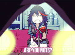dorapink:  Shit Ryuuko Matoi says  Ryuko-chan you so sexy cute! your words just melt