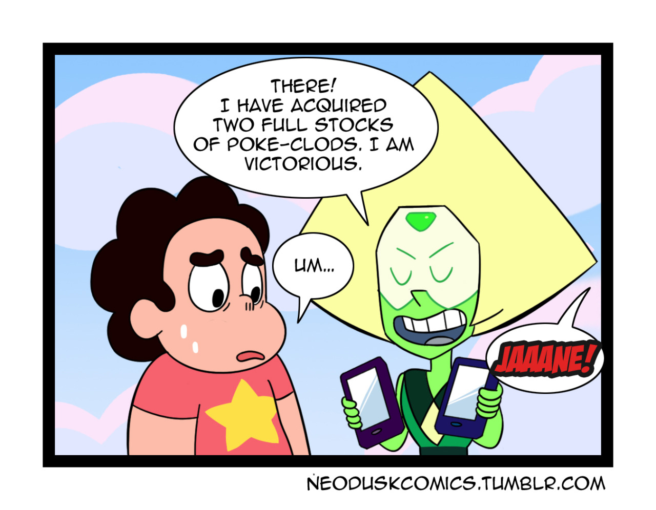 neoduskcomics:  SU: Peridot Go Come watch me on deviantArt. 