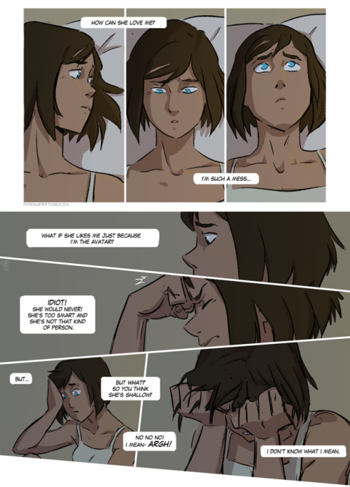 kablamber: patronustrip: Self-doubtHeadcanon #3. Same Korra, same. Enjoy,patronustrip i want