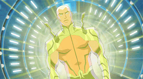 captainpoe:Kaldur’ahm as Aquaman. The Bisexual Leader of the Justice League!