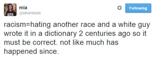 coralaotw:  this is what i hear when white people say they experience racism