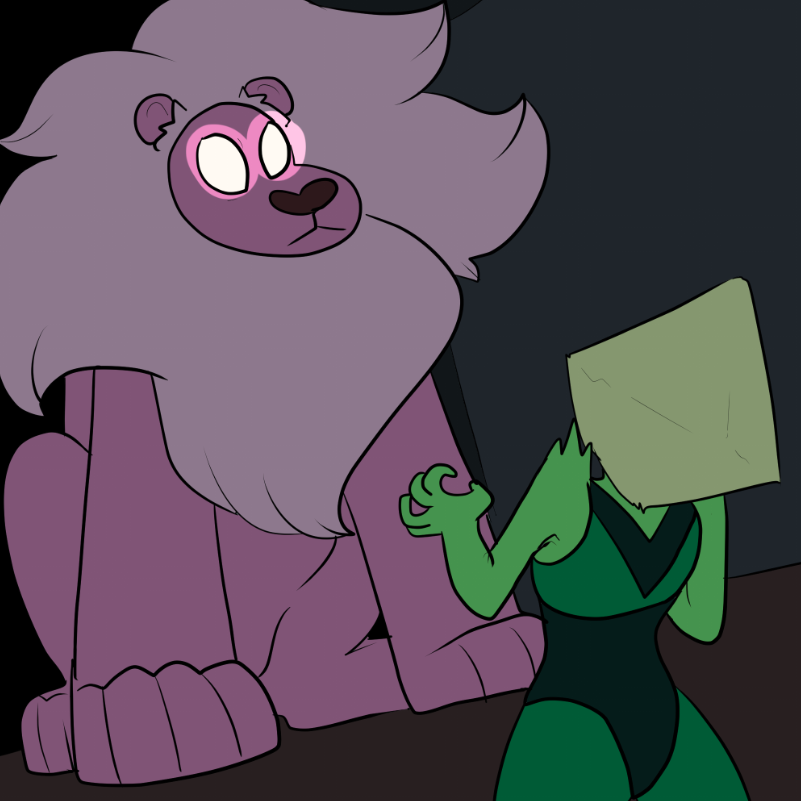 peridotspacegem:  “I HAD NO IDEA THEY HAD A GUARD CREATURE.”