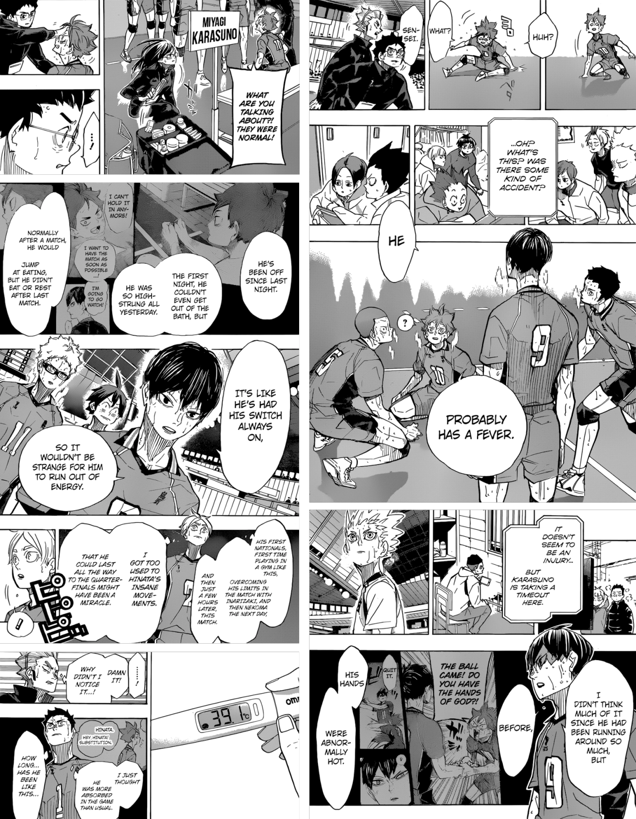 Haikyuu!!, Chapter 365 - Endings and Beginnings 2 - Haikyuu!! Manga Online