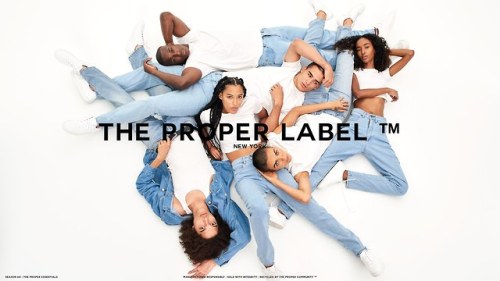 The Proper Label advertising 001 - art direction by The Proper Agency - photography by Neil F. Dawso