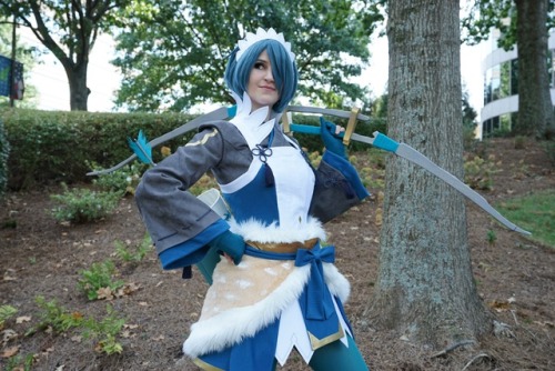 The absent-minded archer, Setsuna from Fire Emblem Fates. Costume made by Yashuntafun Cosplay. The d