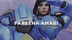 saltybatman: endless list of favorite characters → fareeha amari ↳“I will protect the innocent.” 