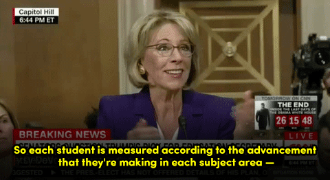 micdotcom: Betsy DeVos has no idea what the difference between proficiency and growth