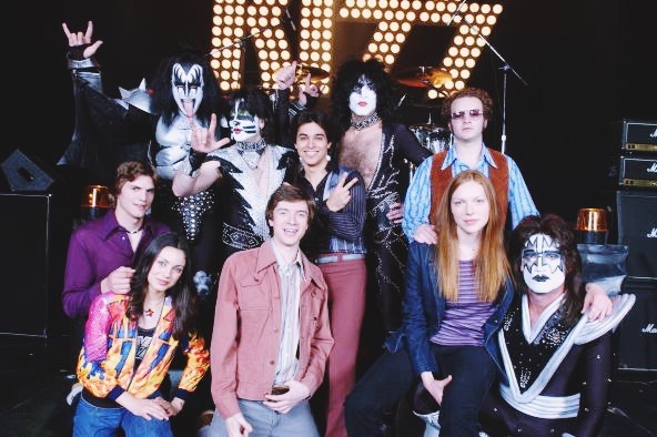 jacquelineshyde:KISS + That ‘70s Show Cast