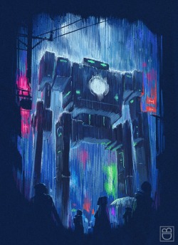 twicr:  Are you prepared to welcome THIS robot overlord?  (giant robot by Dan Burgess)