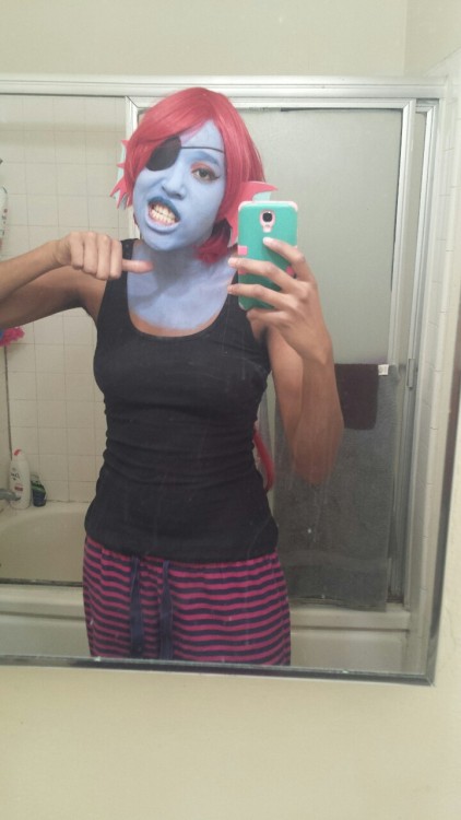 bravelittletiger:So I just did a quick test for Undyne and I’m really fucking hot???