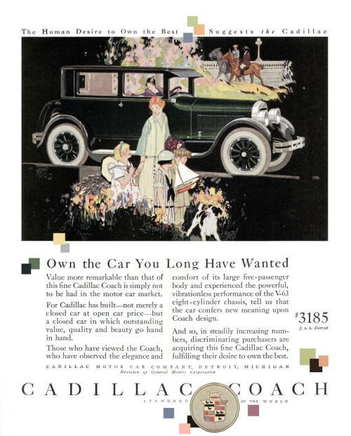 1925 Cadillac Coach Scan Copyright © That Hartford Guy (Dave S) on Flickr. All rights reserved.This 