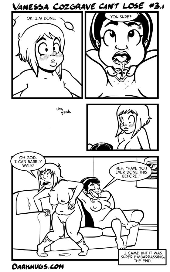 count-darkhugs:  Vanessa Cozgrave Can’t Lose 3! One last comic for the year. This