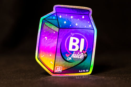 LGBT+ Holographic Stickers  shop | insta | fb