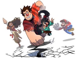 arionrashad:  Ralph Wrecks Tumblr!!You can take that as either a positive or negative. Or maybe neither, because it’s fanart! Super stoked for Wreck it Ralph 2!   