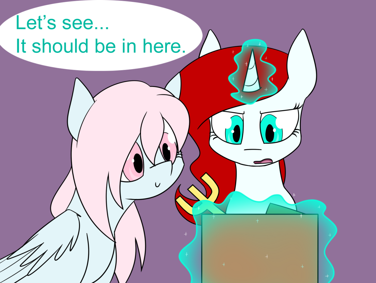 ask-nooby:  Magika: I guess how someone could see us as a couple at first but still,