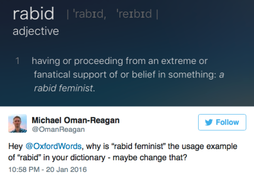 lovebooksallday:micdotcom:Oxford Dictionary accused of sexist word examplesOxford Dictionary is unde
