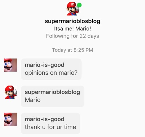 mario-is-good:i have asked the man himself for his opinion