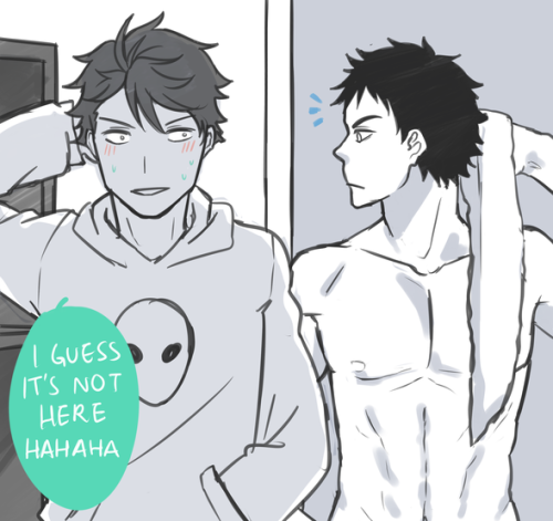 niisancomplex:Happy iwaoi day… (clutches heart)