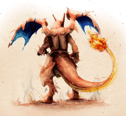 geeksngamers:  Pokemon Watercolors - by Jeremy Kyles Like him on Facebook | Website