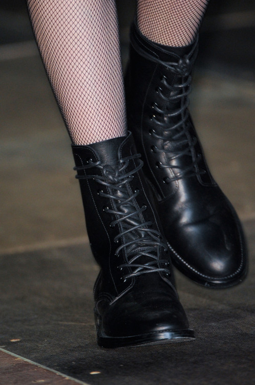 suicideblonde:  Saint Laurent Fall 2013 