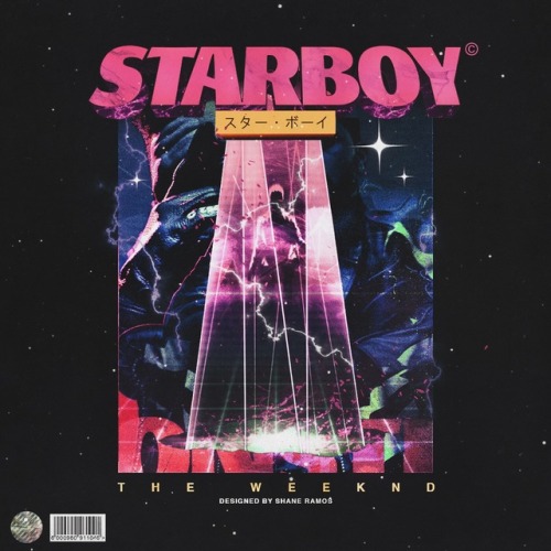 STARBOY Alternative Cover Art. Art By Me.