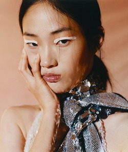 stylish-editorials:Hyunji Shin photographed by Jens Ingvarsson for T Magazine Singapore (March 2019)