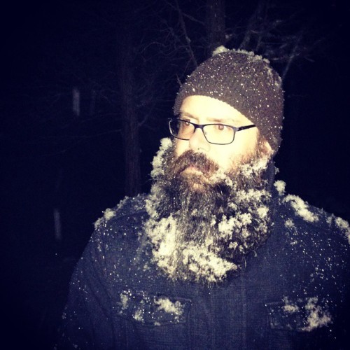 machobeagle:  Snowy beard in Burlington, adult photos