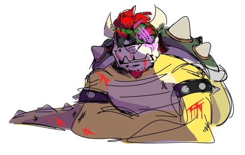 I Like To Think Luigi’s Anxiety Throws Bowser Off His Kilter A Lot And In Turn Feeds Into His Own 💀