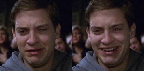 Me Being Sad About Something That Happened In My CR But Then I Realise I Can Just Shift: 