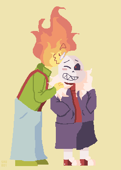 sansbytrashbin:  sao801:  Some sansby!Cranberry