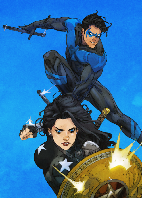 meraofxebels:Dick and Donna in Titans (2016) Issue #12