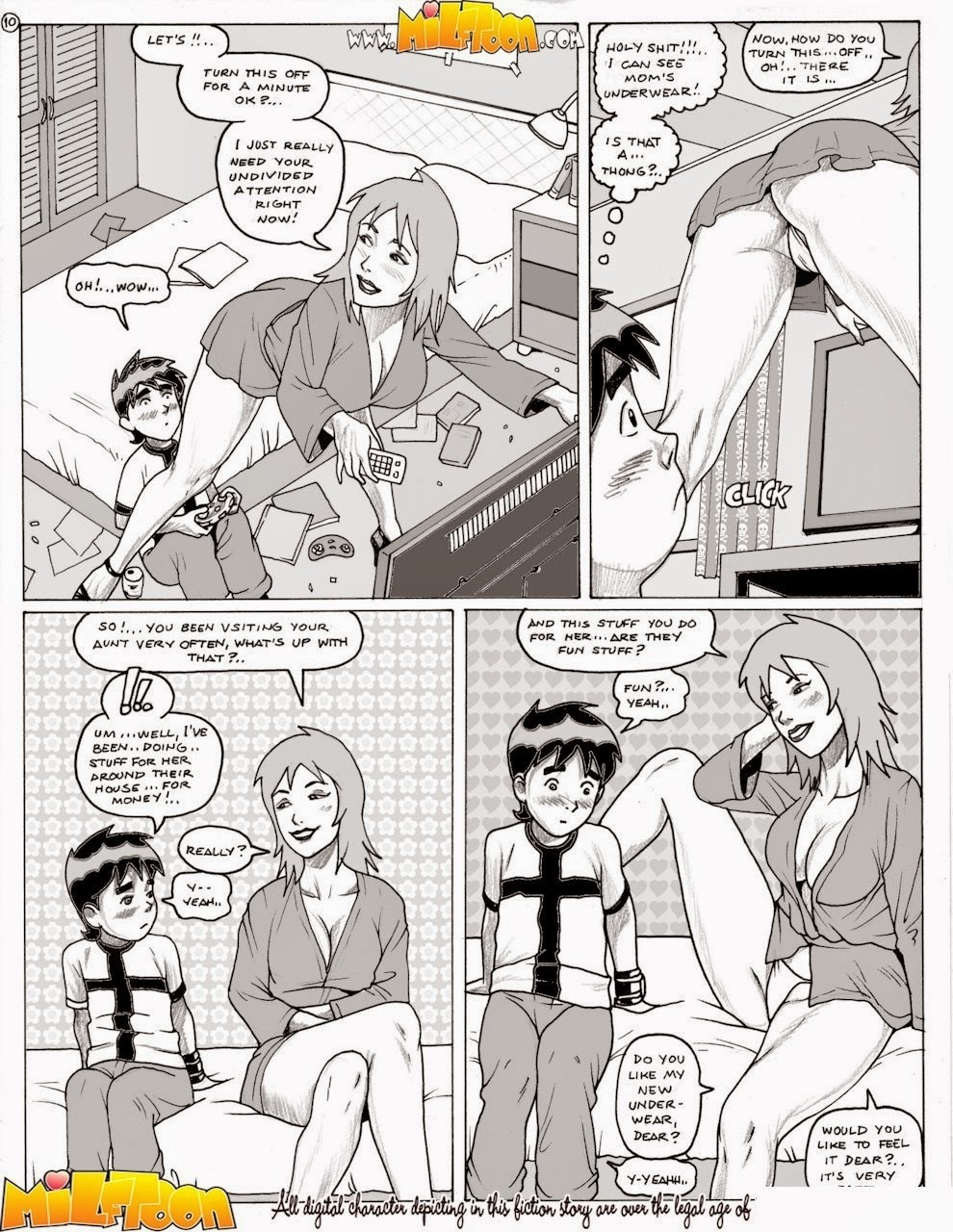 porncomixgifs2015:  Milftoon Porn Comic Ben 10 Inches