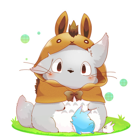 littlesweetsacrifice:  とりなべ | ushiinu http://www.pixiv.net/member_illust.php?mode=medium&amp;illust_id=47444159