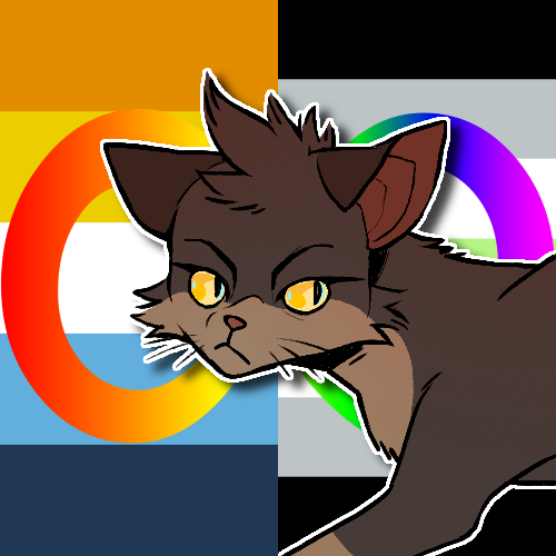 Cat Composer — Warriors Pride Icons Batch #1 Lesbian Mothwing •