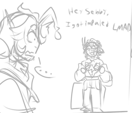Sebastian Wips & Doodles (and Oc X Canon Jumpscare)