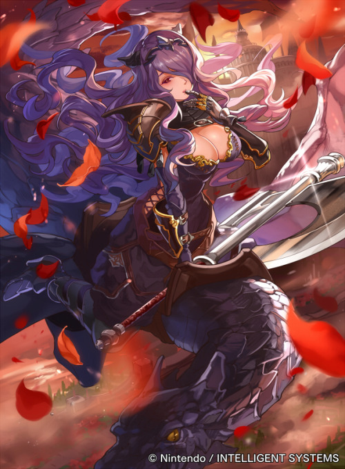 manaketechar: ※ Permission to upload this work was granted by the artist.  ファイアーエムブレムサイファ第一弾、第二弾　仕事絵 by まよ   <3 <3 <3