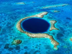 natgeotravel:  Blue marks the spot in Belize.