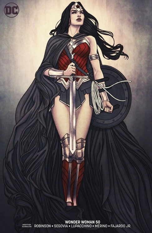 variantcomicscovers: This is the Jenny Frison variant cover for Wonder Woman #50 (2018).