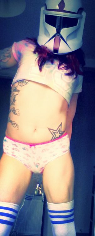 hornyanalgirl: May the 4th be with you Very hot love it and the panties to die for priceless